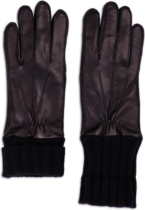 Image du produit Cash-Mere Lederhandschuhe mit Stulpen und Touchscreen tauglich (L)