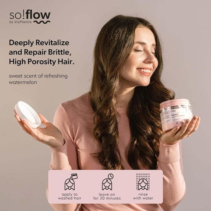 Immagine prodotto SoFlow So!Flow Maschera per capelli per la rigenerazione della porosità con estratto di Centella Asiatica (200 ml)