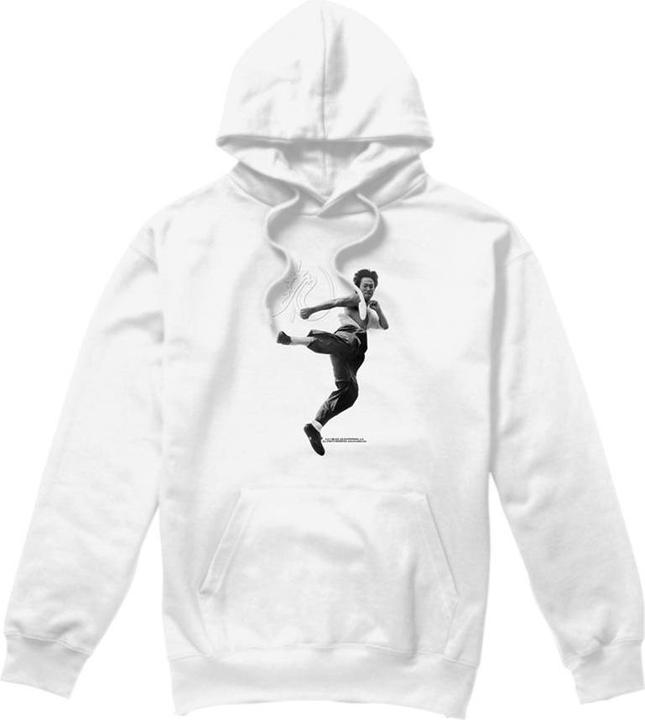 Produktbild Bruce Lee Flying Kick Kapuzenpullover (L)