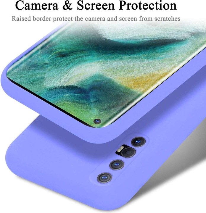 Produktbild Cadorabo Hülle für Oppo FIND X2 NEO TPU im Liquid Case Design (Oppo Find X2 Neo)