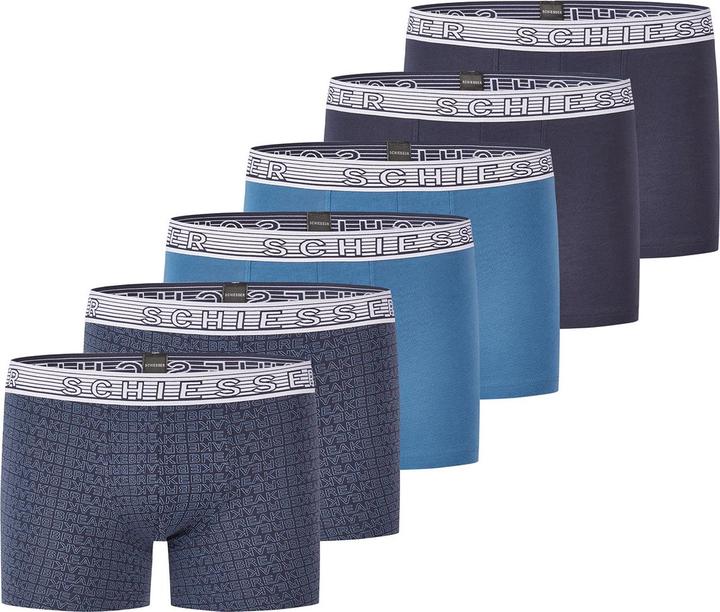 Produktbild Schiesser 6er Pack Teens Boys 95/5 Organic Cotton Shorts / Pants (164, 6er Pack)