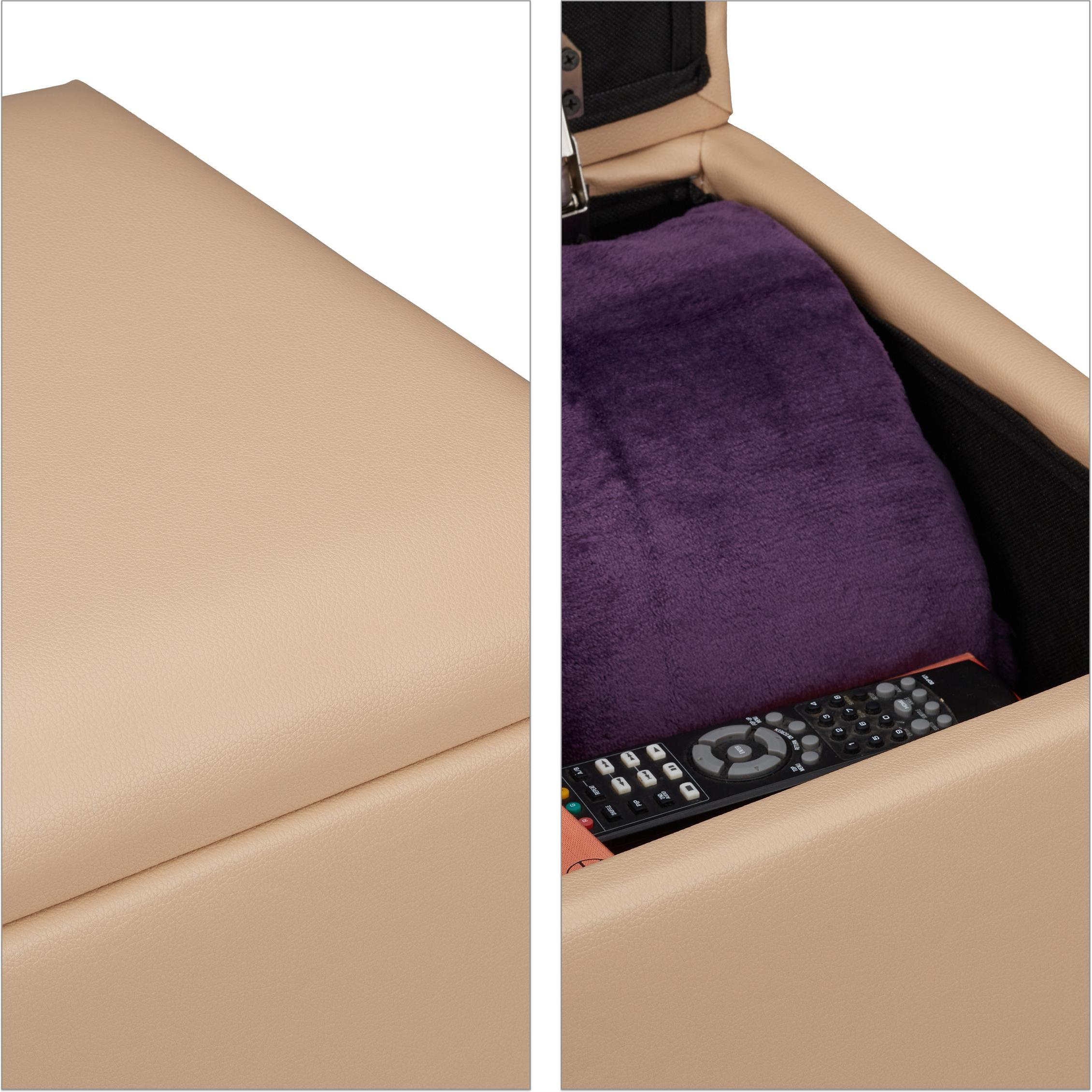 Thumbnail - Relaxdays, Hocker + Pouf, Sitzhocker
