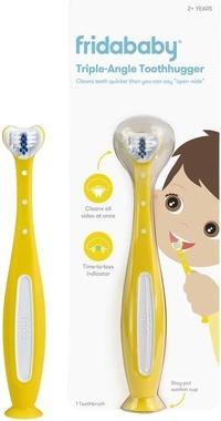 Actual product image Frida 0287 SZCZOTECZKA DO ZĘBÓW 3D+ ŻÓŁTA FRI23 (Soft, 1 x)