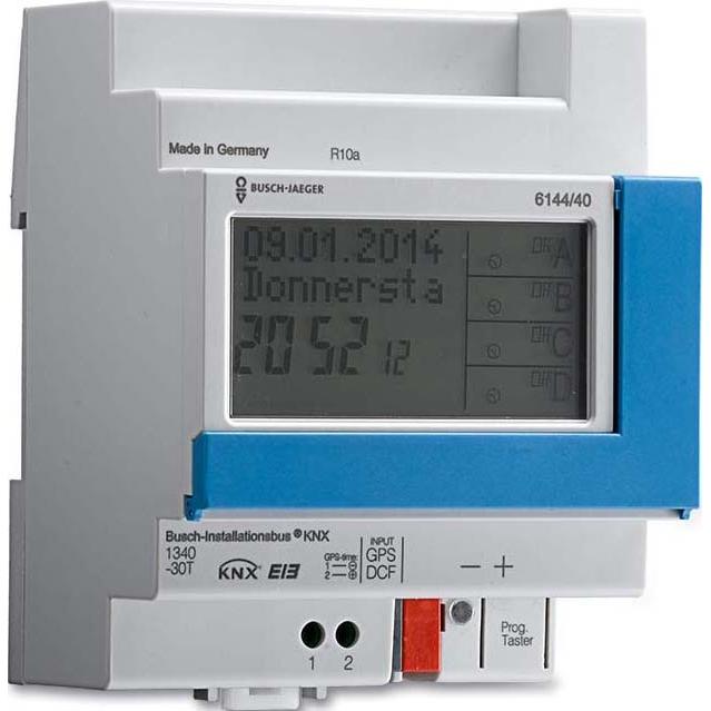 Busch-Jaeger, Timer, Timer KNX 4-K giorno/settimana/anno, REG, 4HP