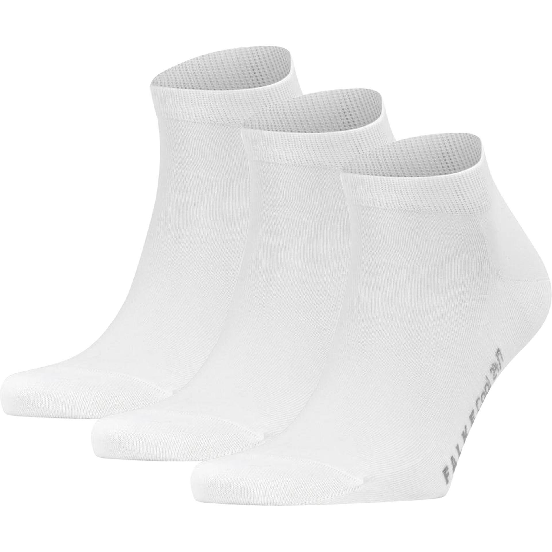 Falke, Herren, Socken, Socken Casual Stretch, Weiss, (3er Pack, 39 - 40)