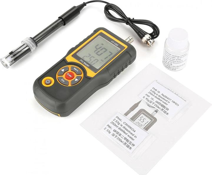 Actual product image LiebeWH Digitales PH-Messgerät HT-1202 0,05 pH Tester (pH measuring instrument)