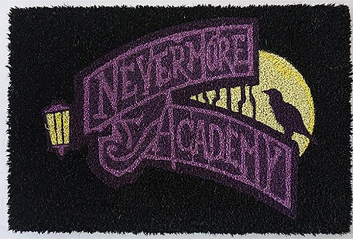 Produktbild SD Toys Wednesday: Nevermore Academy 60 x 40 cm Doormat (60 x 40 cm)