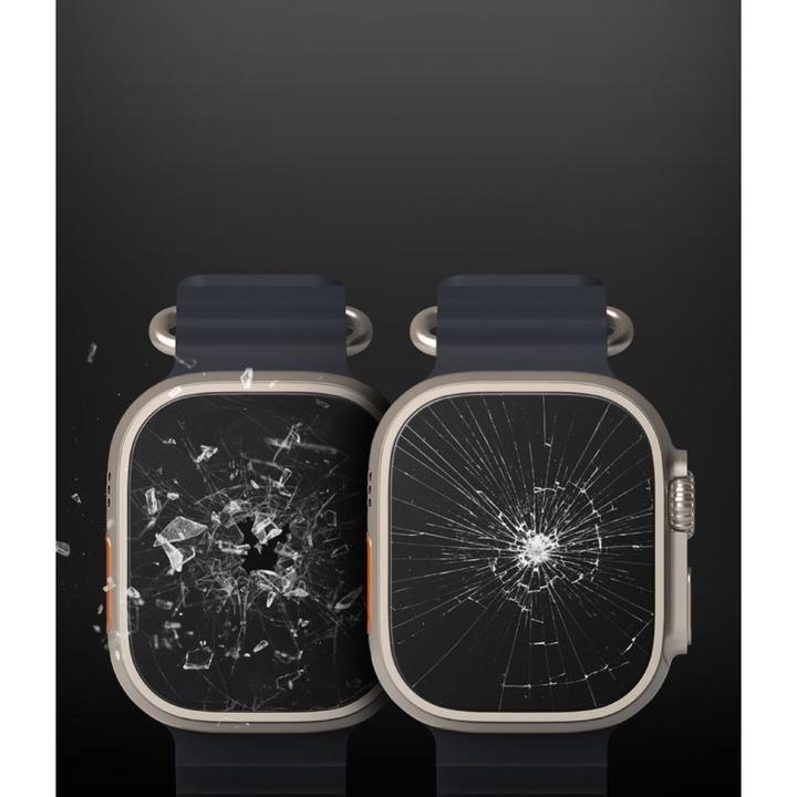 Image du produit Ringke Apple Watch Ultra Protecteur d'écran en verre trempé (4pcs) Transparent