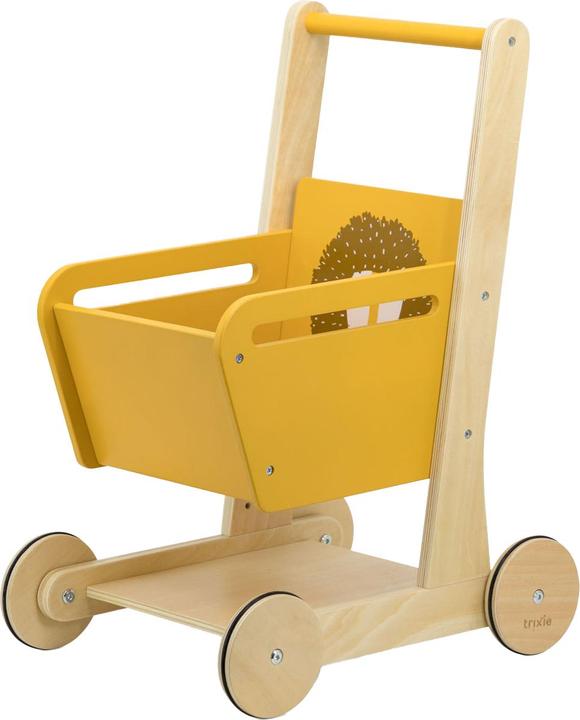 Actual product image Trixie Baby Wooden shopping trolley
