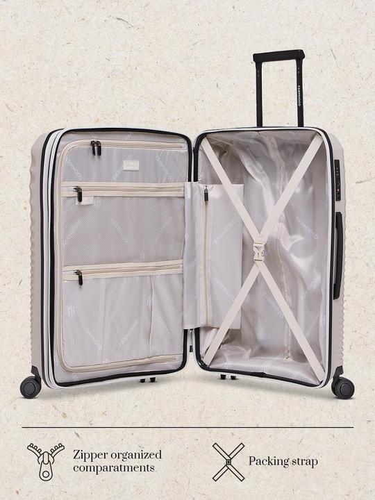 Immagine prodotto Farmhood Trolley Eco Edition a 4 ruote da 67 cm con piega elastica (72 l)