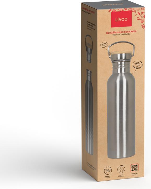 Produktbild Livoo Flasche aus rostfreiem Stahl 750 ml (0.75 l)