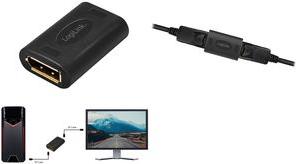 Produktbild LogiLink DisplayPort Adapter, DP Kupplung (4.08 cm)