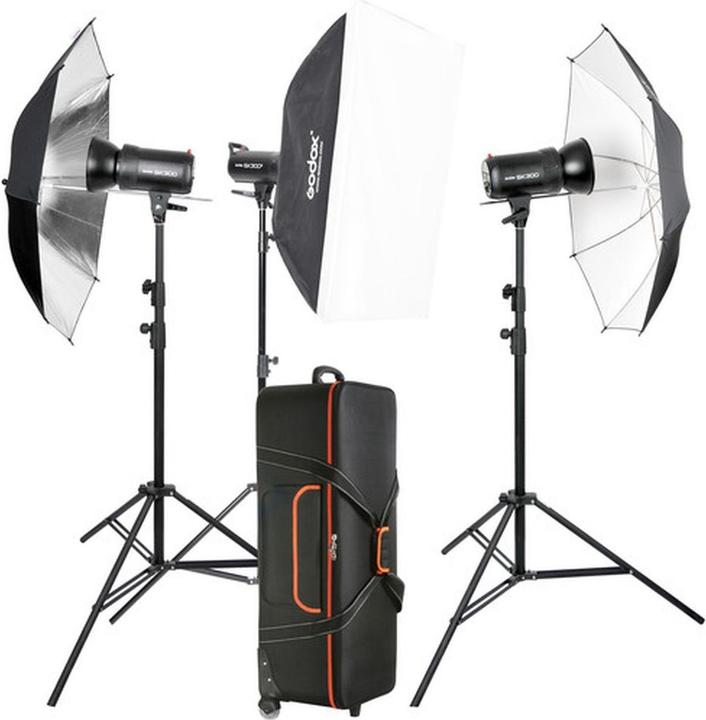 Produktbild Godox SKII300 Studio Flash Kit 300 D (Set, 300 Ws)