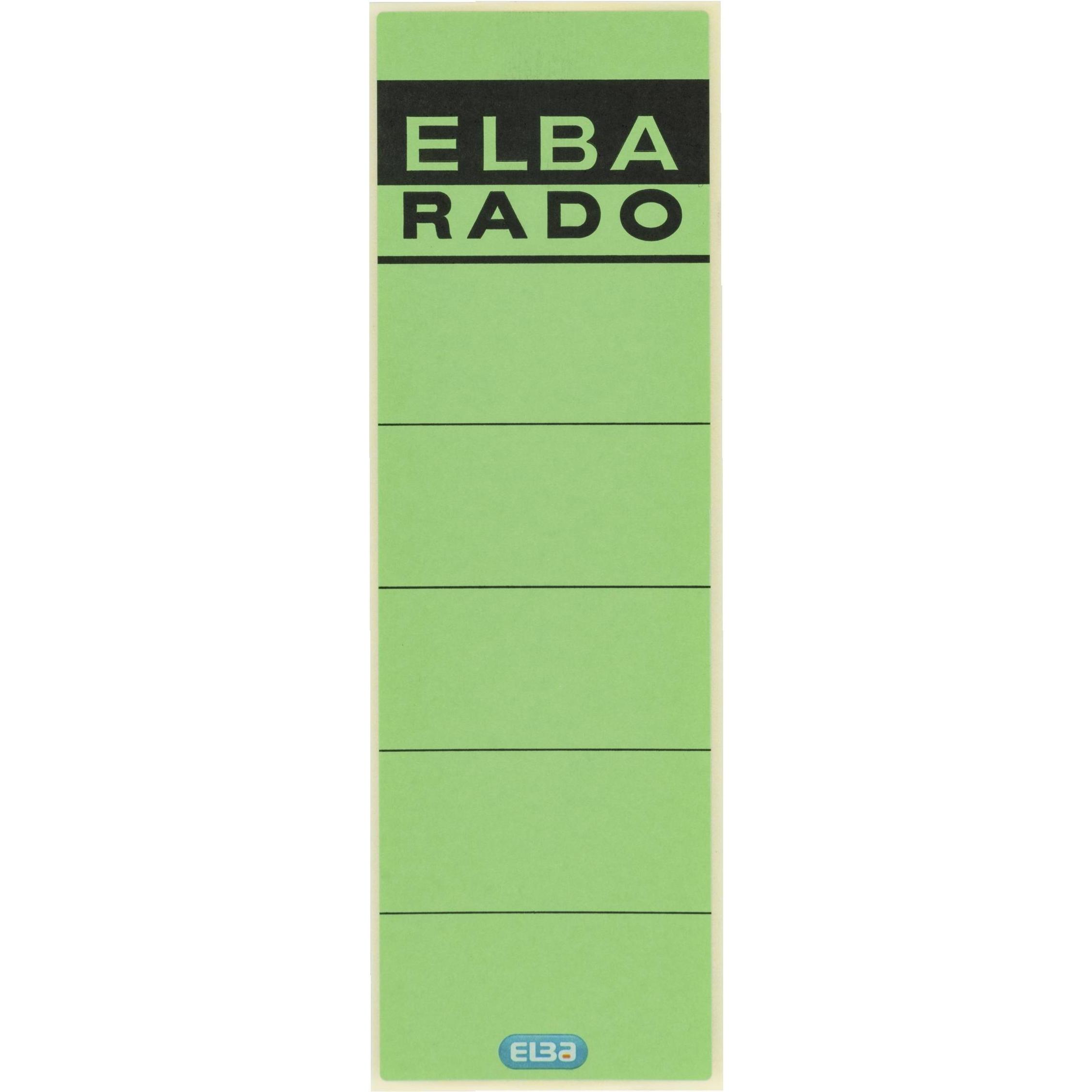 Elba, Ordner Zubehör, Etikette 190x59mm