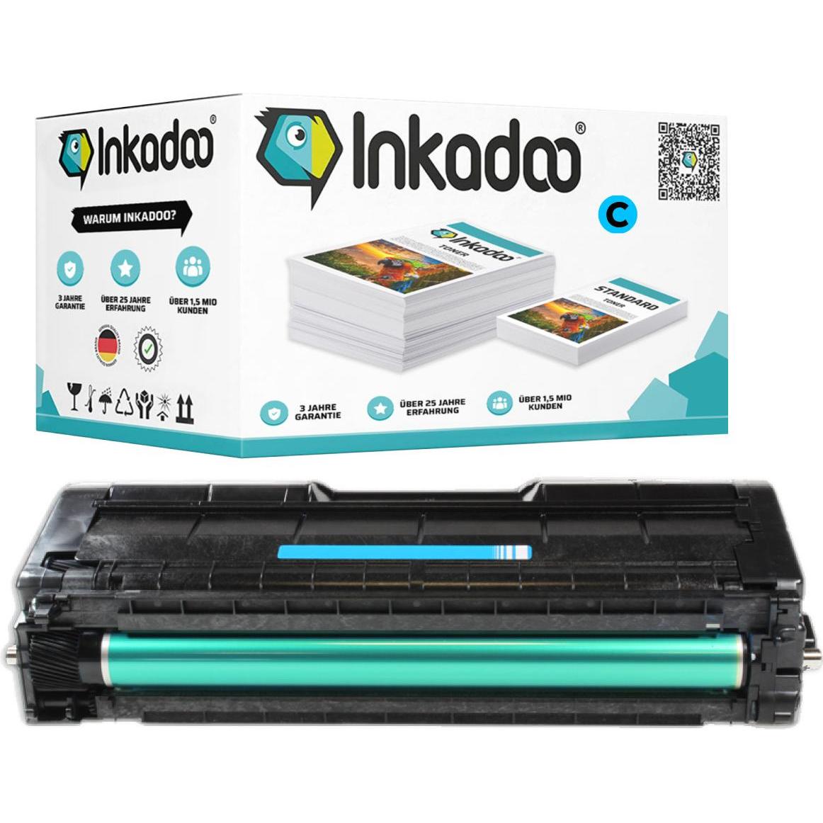Inkadoo, Toner, Toner kompatibel zu Kyocera/Mita 1T05JKCNL0 / TK-150C Toner, cyan Cyan (C)