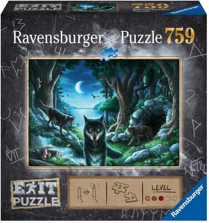 Produktbild Ravensburger RAV15028 - EXIT Puzzle: Wolfgeschichten, 759 Teile, ab 12 Jahren (759 Teile)