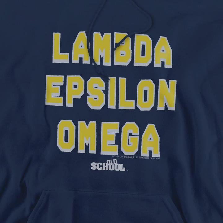 Produktbild Old School Fraternity Kapuzenpullover (M)