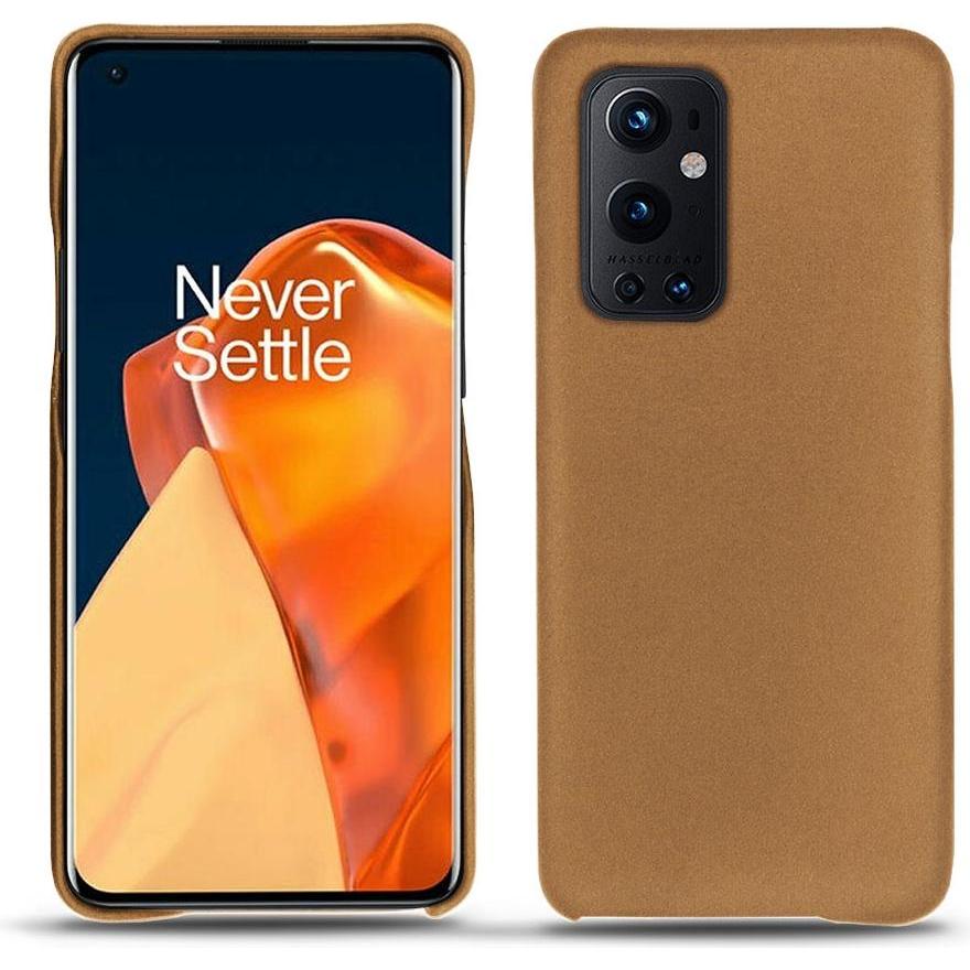 Noreve Lederschutzhülle (OnePlus 9 Pro), Smartphone Hülle, Beige