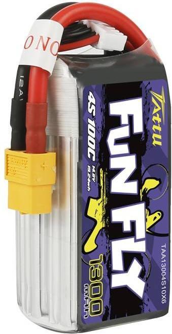 Produktbild Tattu RC-Akku LiPo 1300 mAh 14.8 V 100C (14.80 V, 1300 mAh)