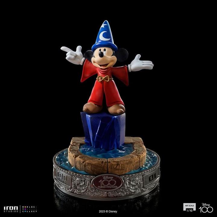 Image du produit Iron Studios Disney Mickey Fantasia – 100 Years Version 1/10 Art Scale Statue
