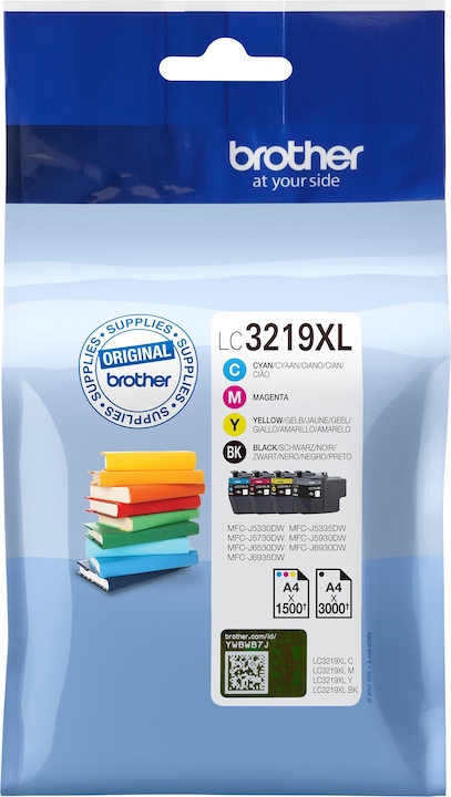 Produktbild Brother LC-3219XL Value Pack (Color, BK)
