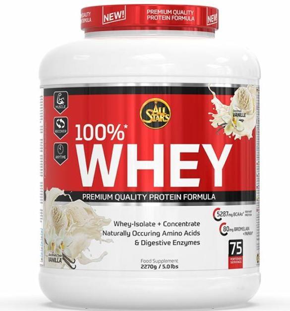Produktbild All Stars Whey Protein (Cookies-Cream, 1 Stk., 2300 g)