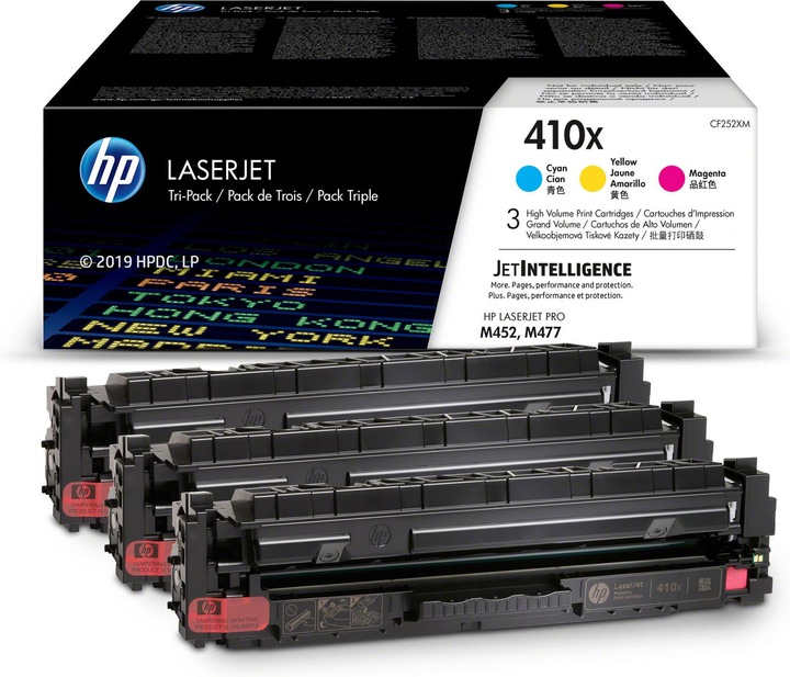 Actual product image HP 410x (M, C, Y)