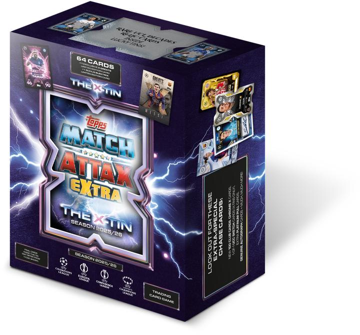 Immagine prodotto Topps - Match Attax Champions League EX X-Tin (PL25-03)
