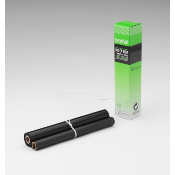 Actual product image Brother PC-71RF Thermal Transfer Roll 140 pages Black Fax T 102 72 (FC)