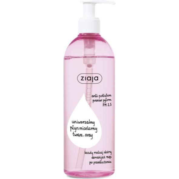 Ziaja, Gesichtsreinigung, Universal micellar liquid for face and eyes 390ml (Reinigungsmilch, 390 ml)