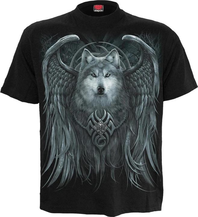 Immagine prodotto Spiral Wolf Spirit Maglietta Maniche Corte Adulto Unisex (S)