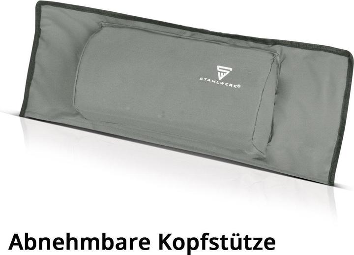 Immagine prodotto Stahlwerk Sedia da campeggio Sedia da giardino Sedia pieghevole Sedia da pesca Sedia pieghevole