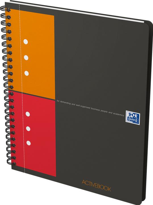 Actual product image Oxford Activebook (A5+, Checked, Soft cover)