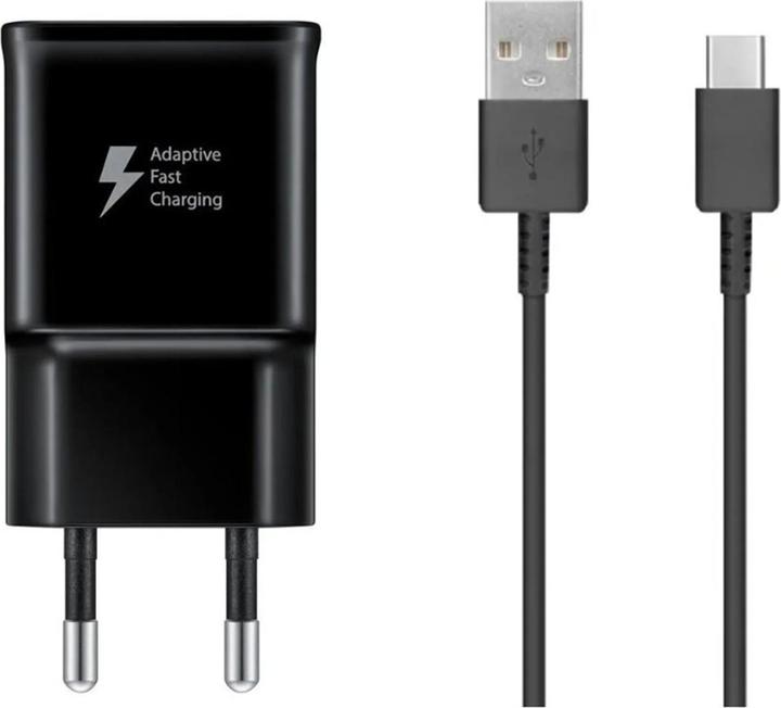 Produktbild Samsung EP-TA200EBE Fast Charger Set With EP-DR140ABE Cable (15 W)