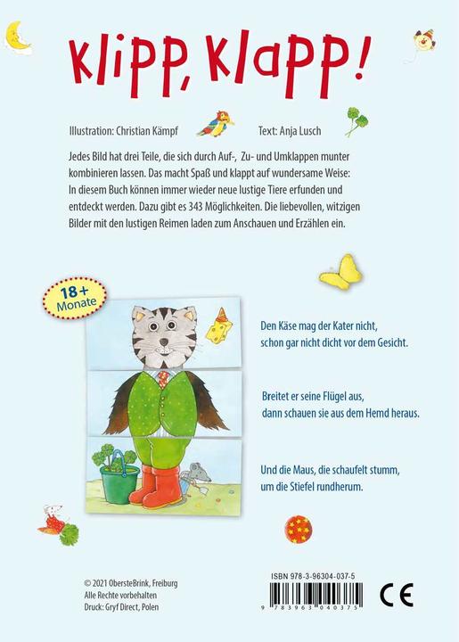 Produktbild Klipp, Klapp! Wer bist denn Du? (Deutsch)