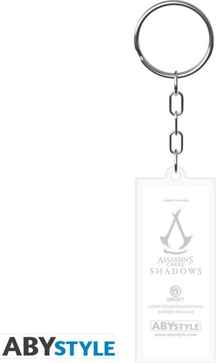 Actual product image ABYstyle Assassin's Creed Acryl Portachiavi: Crest Shadows 6cm