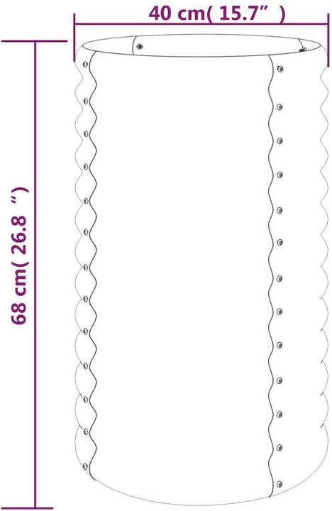 Produktbild vidaXL Pflanzgefäss