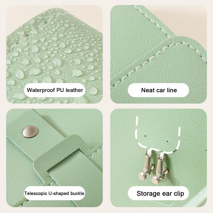 Produktbild Only-Bags.Store Ohrring-Aufbewahrung Ohrring-Ordner Kleines Buch Aufbewahrungstaschen