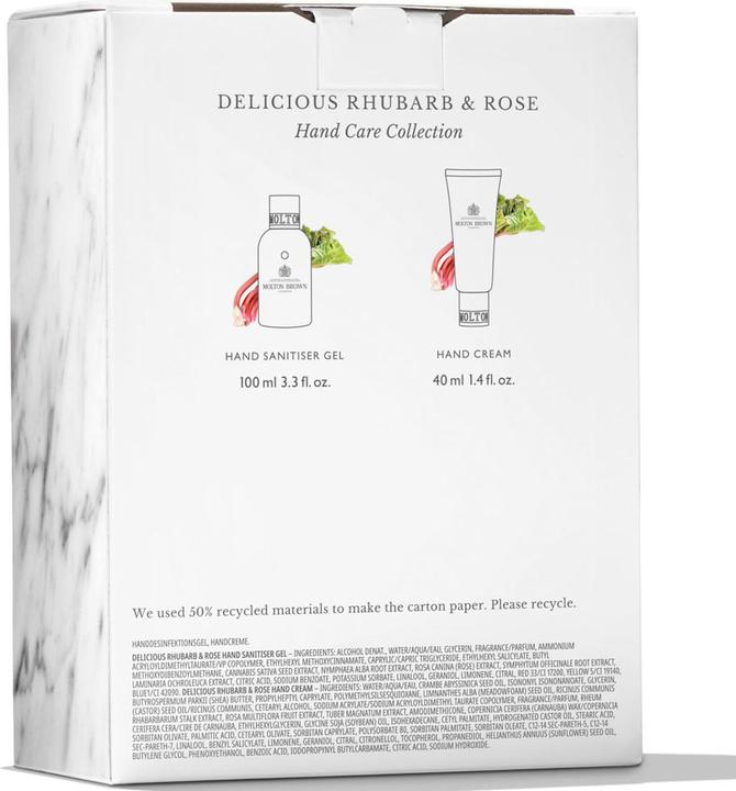 Actual product image Molton Brown Bath Body Del Rhub & Rose Handc Coll (Body care set)