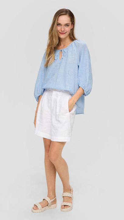Immagine prodotto s.Oliver Bluse Gestreiftes Blusenshirt mit Raglanärmeln (40)