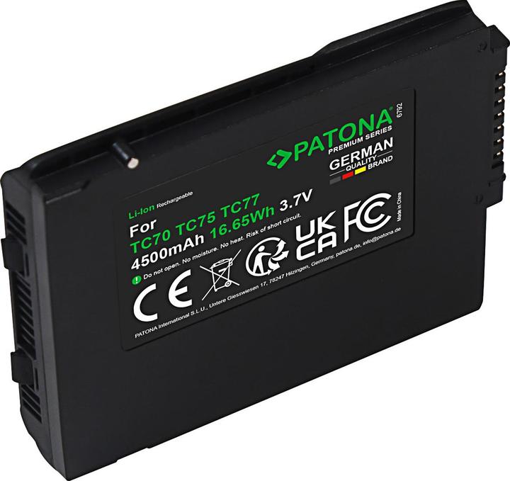Patona Premium Akku für Zebra TC70 BTRY-TC7X-46MPP-01