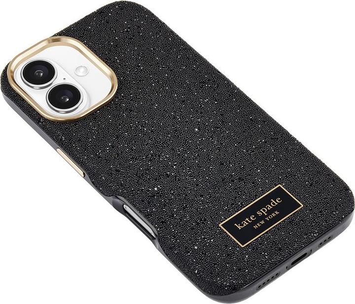 Image du produit Kate Spade Crystal Pave MagSafe – iPhone 16 Hülle (Dunkelheit) (Apple iPhone 16)