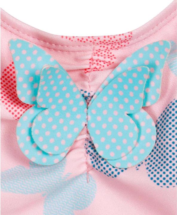 Immagine prodotto Playshoes Costume da bagno Protezione UV Farfalla Rosa/Turchese Taglia 122-128 (122, 128)