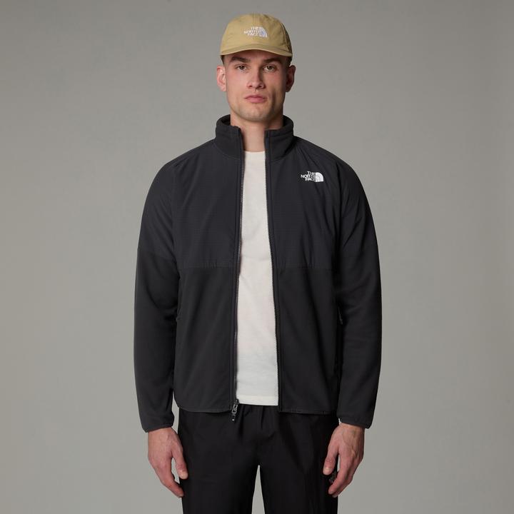 Produktbild North Face Fleecejacke Glacier Heavyweight Full Zip - asphaltgrau/tnf schwarz (M)