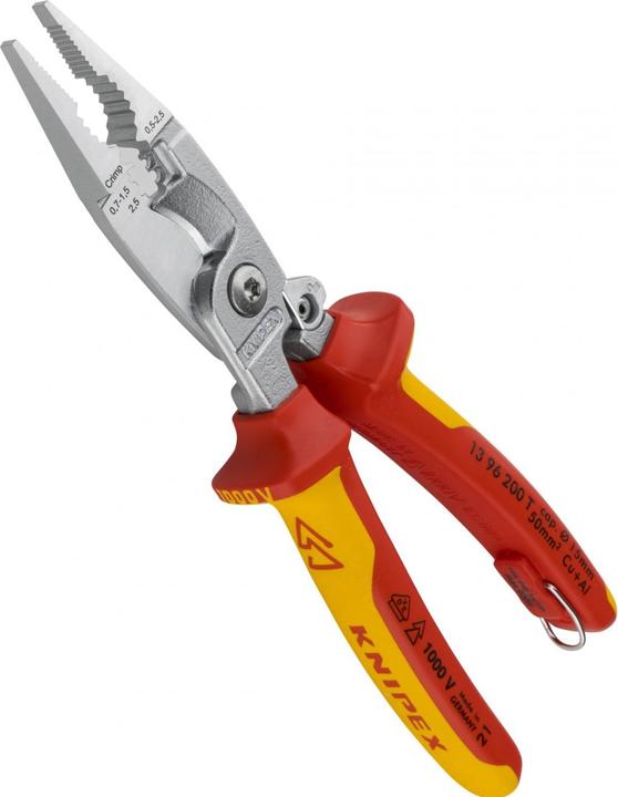 Actual product image Knipex Pliers for Electrical Installation (200 mm)
