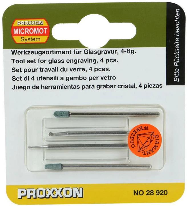 Actual product image Proxxon Glass processing set (K1'000)