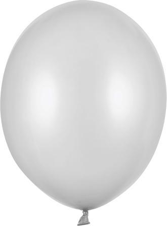 Metallic Silver Snow