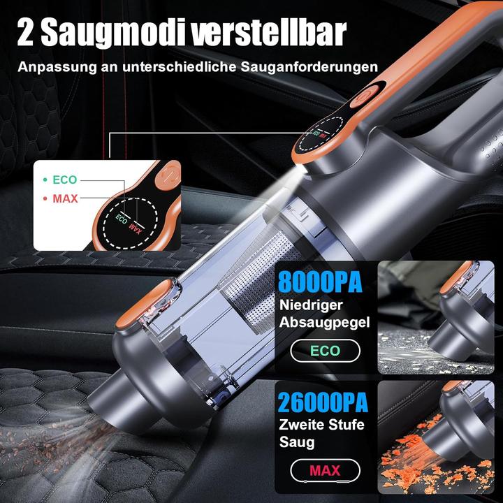 Produktbild Botatio Akkustaubsauger mit HD-Display