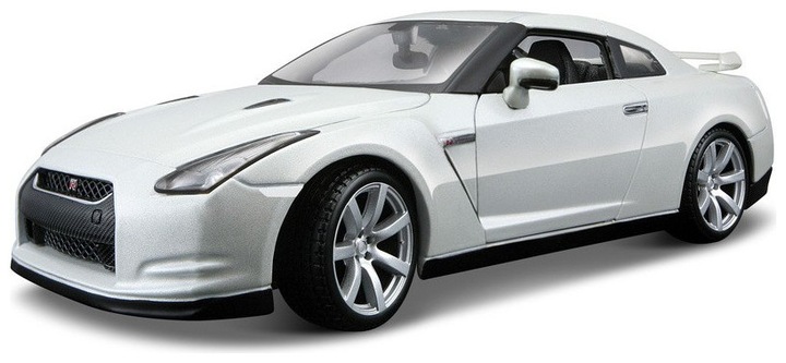 Produktbild Bburago Nissan GT-R R35 1:18 Weiss