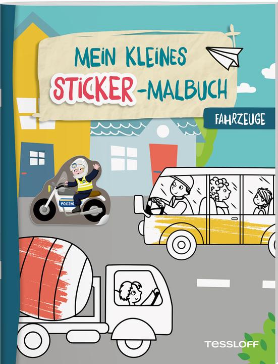 Produktbild Tessloff Mein kleines Sticker-Malbuch. Fahrzeuge